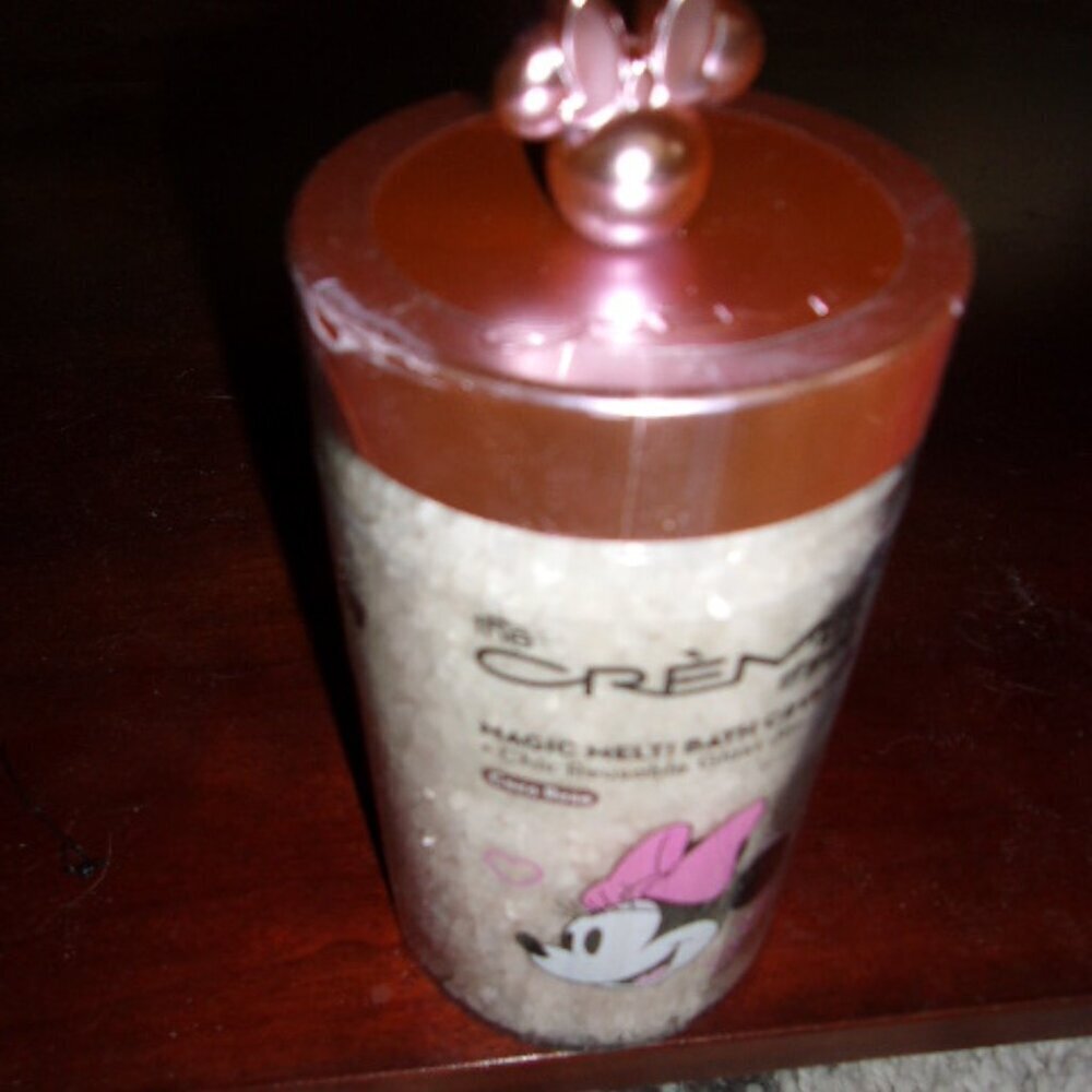 The Creme Shop x Disney - Minnie Magic Melt! Bath Crystals & Chic Reusable Jar